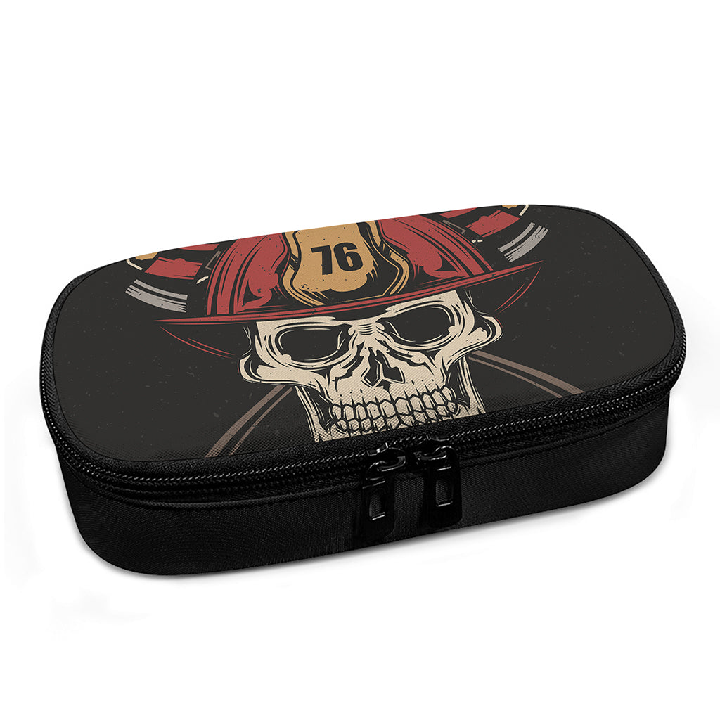 Volunteer Firefighter Print Insulin Cooler Travel Case