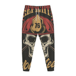 Volunteer Firefighter Print Jogger Pants