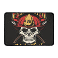 Volunteer Firefighter Print Kitchen Mat