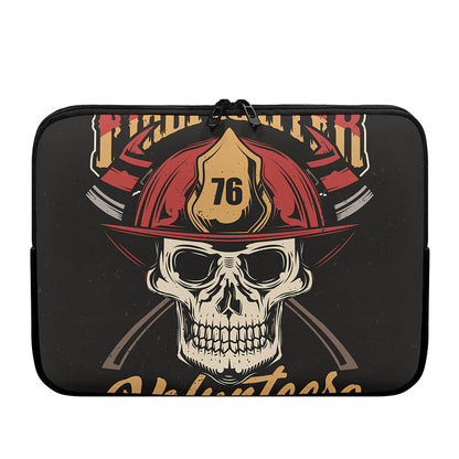 Volunteer Firefighter Print Laptop Sleeve