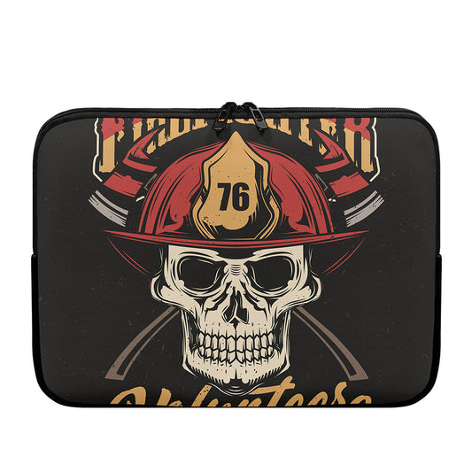 Volunteer Firefighter Print Laptop Sleeve