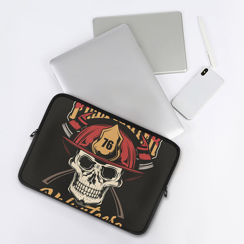 Volunteer Firefighter Print Laptop Sleeve