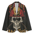 Volunteer Firefighter Print Men's Blazer