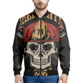Volunteer Firefighter Print Men's Bomber Jacket