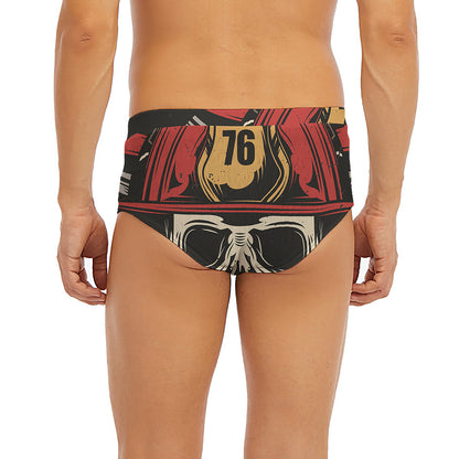 Volunteer Firefighter Print Men's Briefs