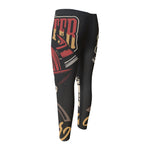 Volunteer Firefighter Print Men's Compression Pants