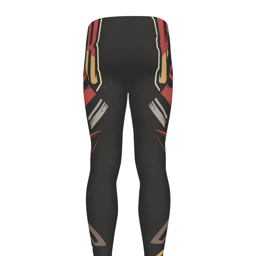 Volunteer Firefighter Print Men's leggings