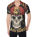Volunteer Firefighter Print Men's Shirt