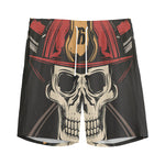 Volunteer Firefighter Print Men's Sports Shorts