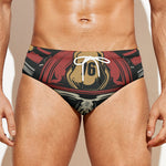 Volunteer Firefighter Print Men's Swim Briefs