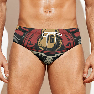 Volunteer Firefighter Print Men's Swim Briefs