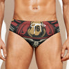 Volunteer Firefighter Print Men's Swim Briefs