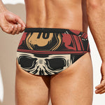Volunteer Firefighter Print Men's Swim Briefs