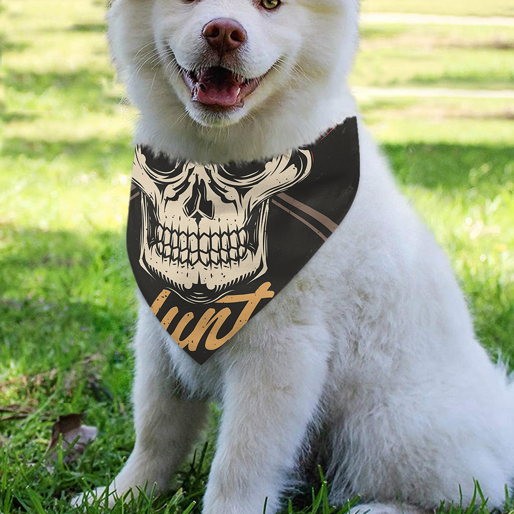Volunteer Firefighter Print Over The Collar Dog Bandana
