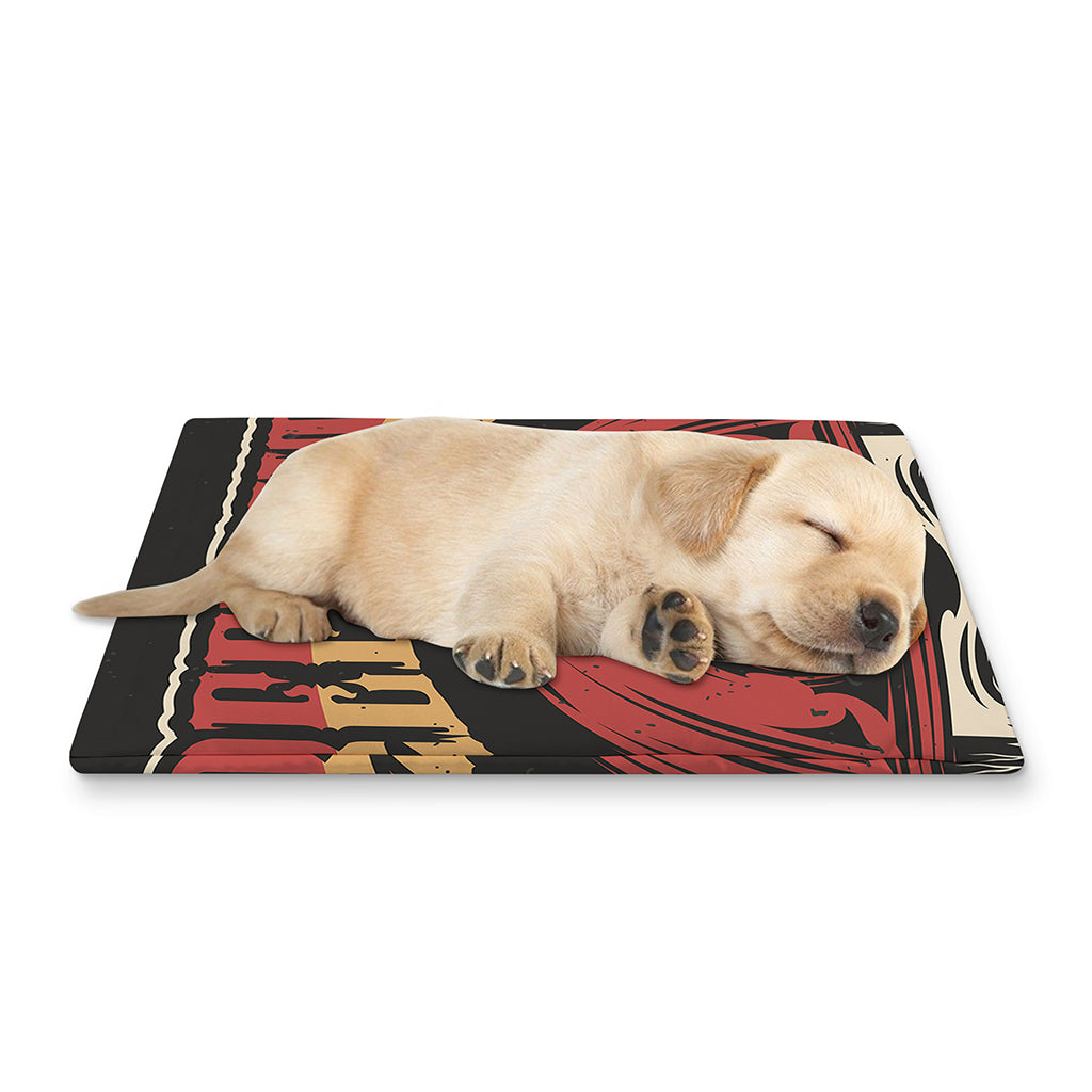 Volunteer Firefighter Print Pet Cooling Mat Cover