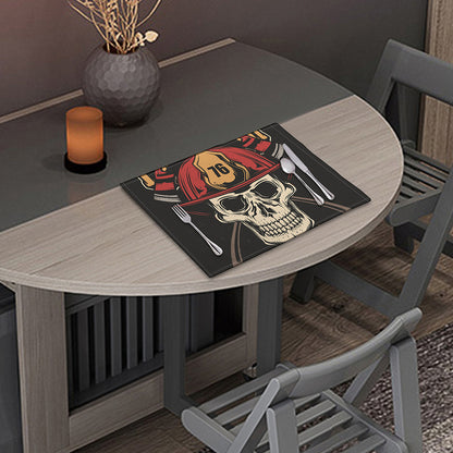 Volunteer Firefighter Print Placemat
