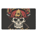 Volunteer Firefighter Print Polyester Doormat