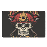 Volunteer Firefighter Print Polyester Doormat