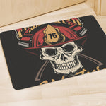 Volunteer Firefighter Print Polyester Doormat