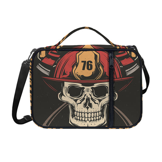 Volunteer Firefighter Print Shoulder Strap Bible Bag