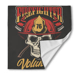 Volunteer Firefighter Print Silk Bandana