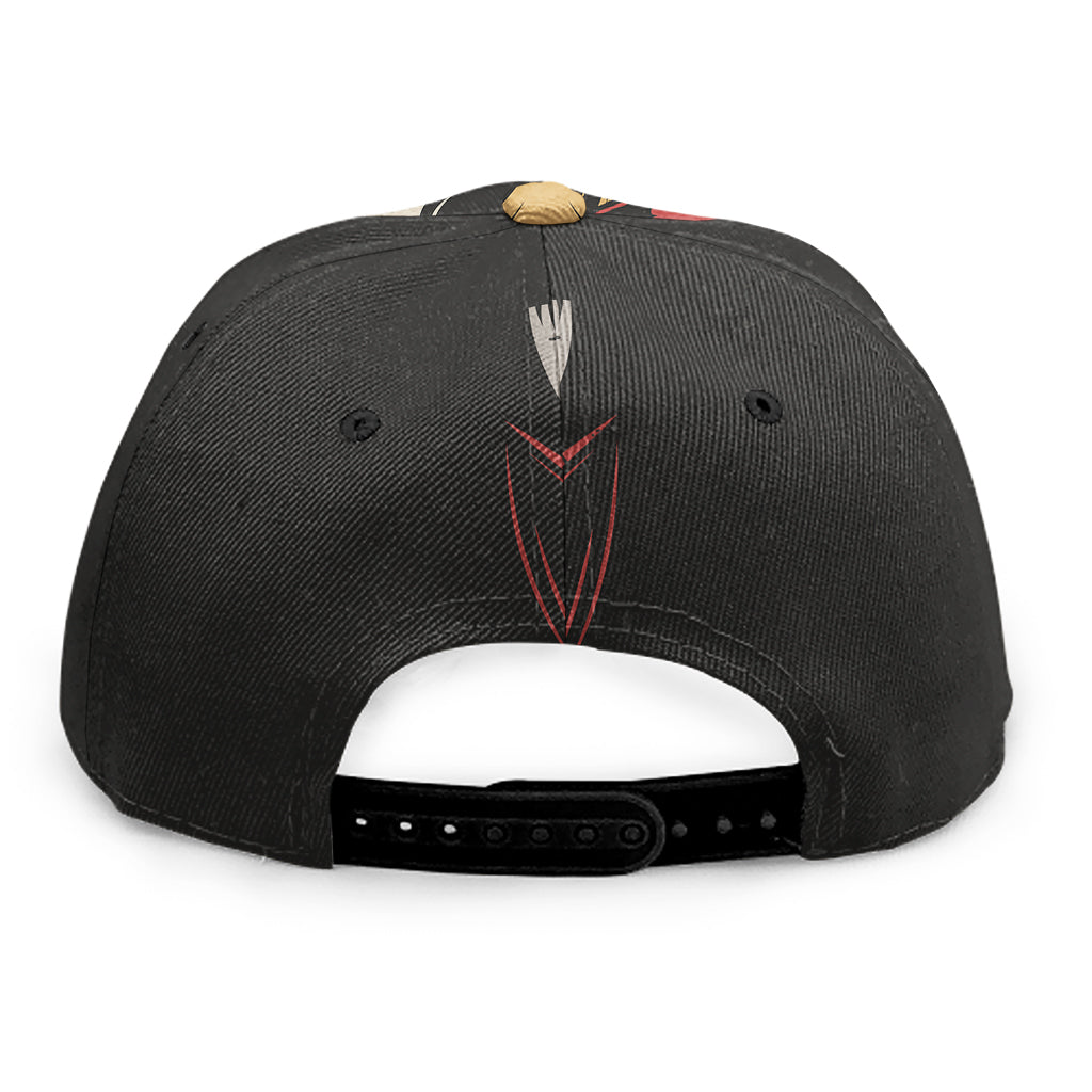 Volunteer Firefighter Print Snapback Cap