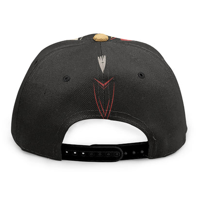 Volunteer Firefighter Print Snapback Cap
