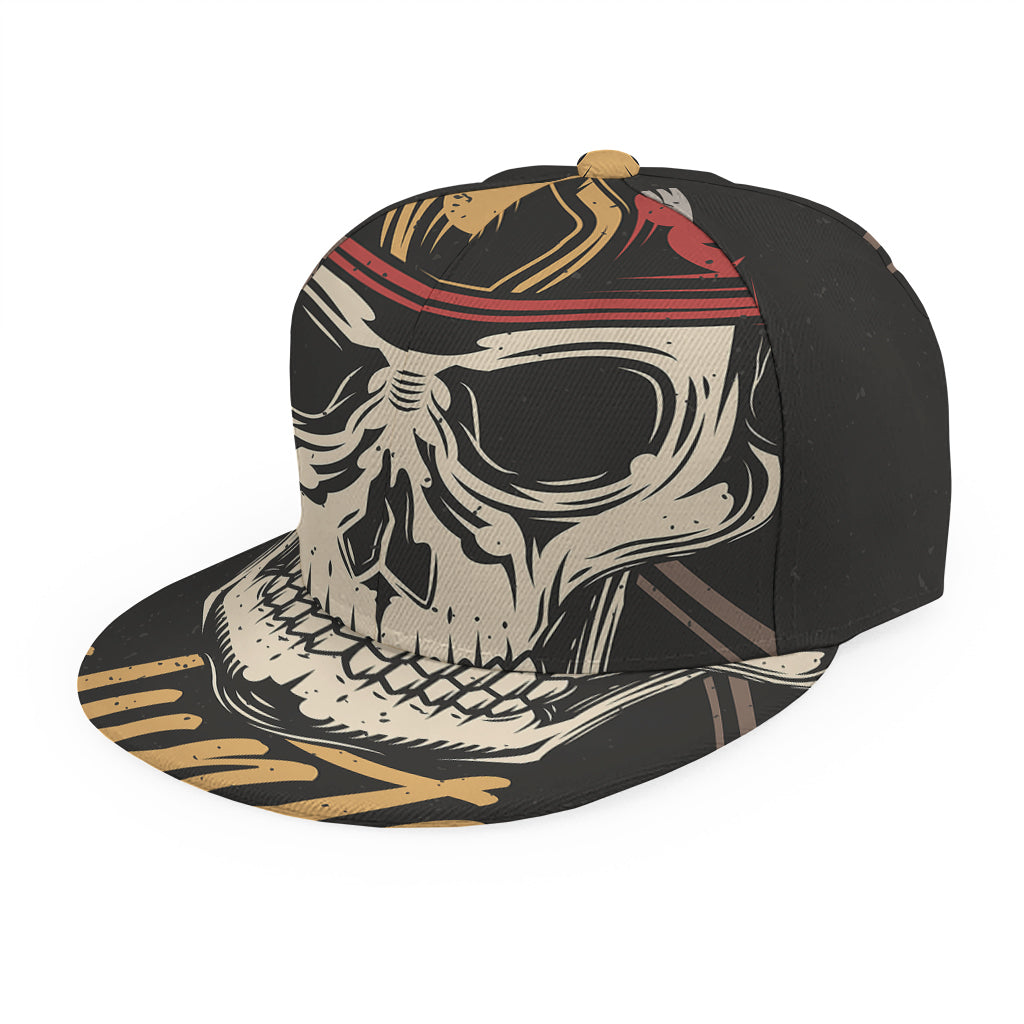 Volunteer Firefighter Print Snapback Cap
