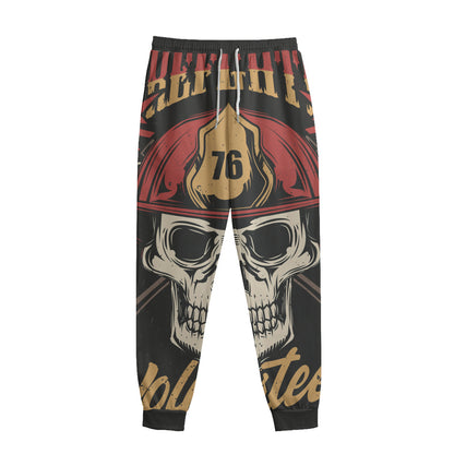 Volunteer Firefighter Print Sweatpants