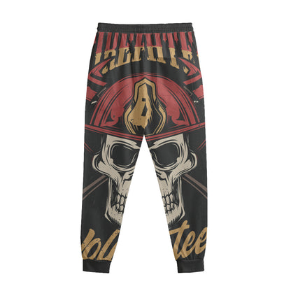 Volunteer Firefighter Print Sweatpants
