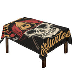 Volunteer Firefighter Print Tablecloth