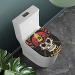 Volunteer Firefighter Print Toilet Lid Cover