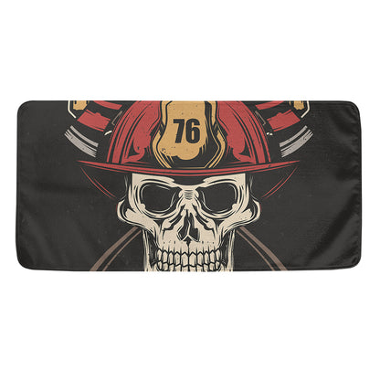 Volunteer Firefighter Print Towel