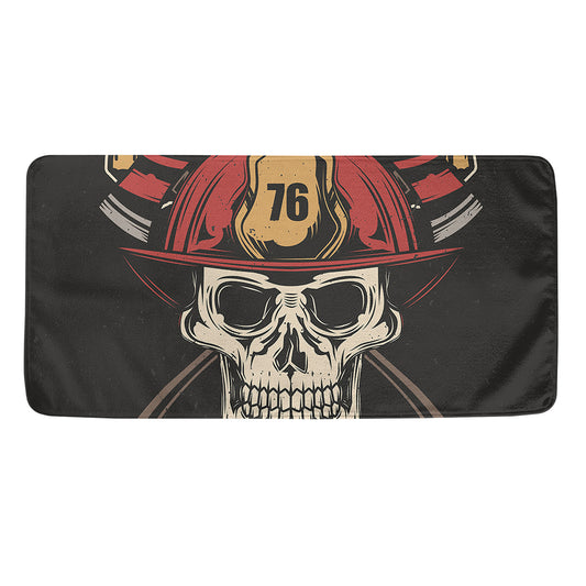 Volunteer Firefighter Print Towel