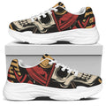 Volunteer Firefighter Print White Chunky Shoes