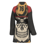 Volunteer Firefighter Print Women's Bathrobe