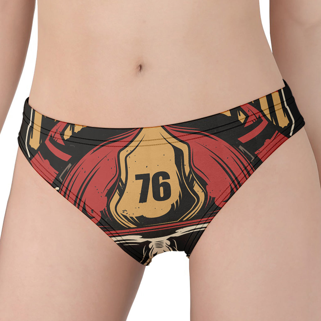 Volunteer Firefighter Print Women's Panties