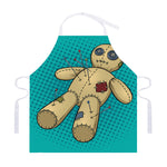 Voodoo Doll Print Adjustable Apron