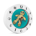 Voodoo Doll Print Alarm Clock