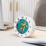 Voodoo Doll Print Alarm Clock