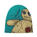 Voodoo Doll Print Beanie
