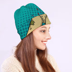 Voodoo Doll Print Beanie