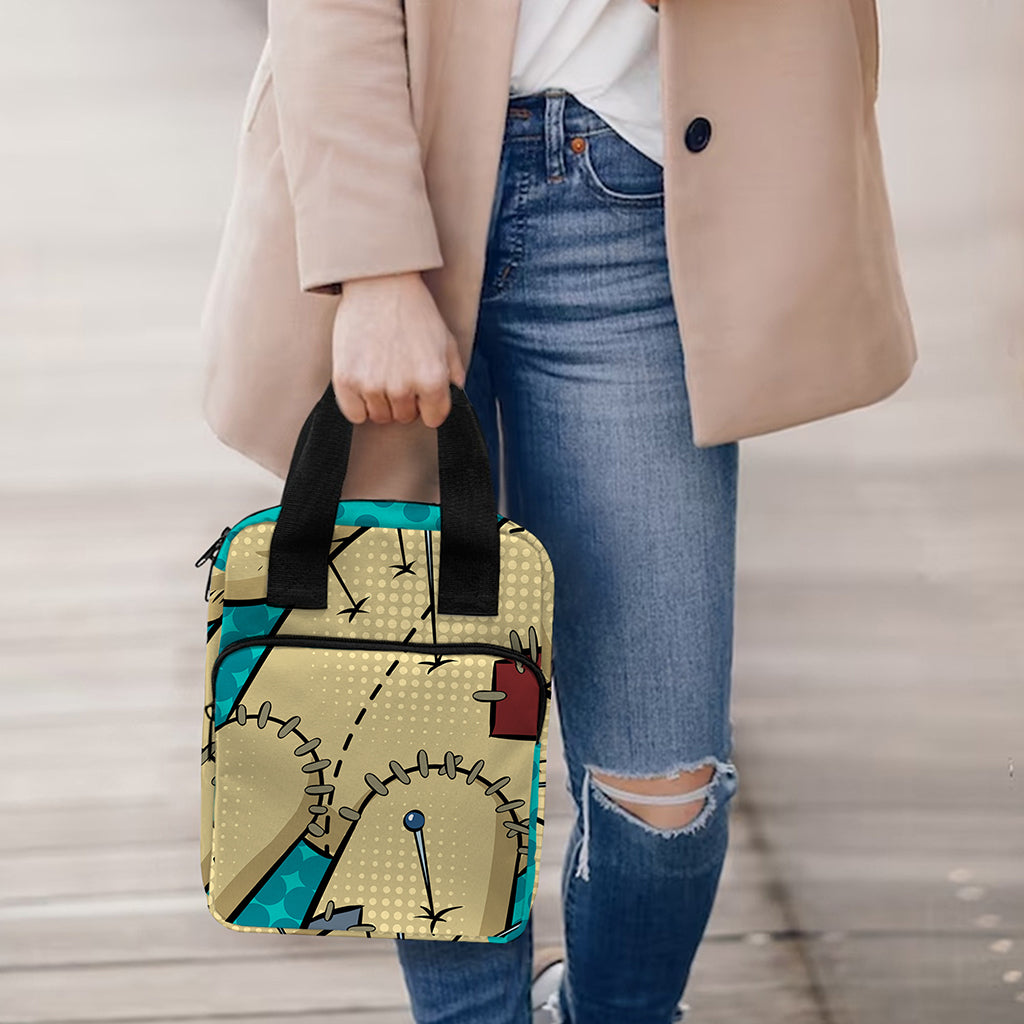 Voodoo Doll Print Bible Tote Bag