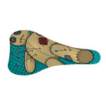 Voodoo Doll Print Bicycle Seat Cover