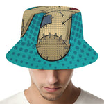 Voodoo Doll Print Bucket Hat