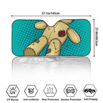 Voodoo Doll Print Car Windshield Sun Shade