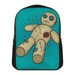 Voodoo Doll Print Casual Backpack