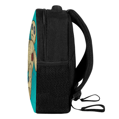 Voodoo Doll Print Casual Backpack