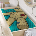 Voodoo Doll Print Changing Pad Cover
