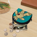 Voodoo Doll Print Coin Purse
